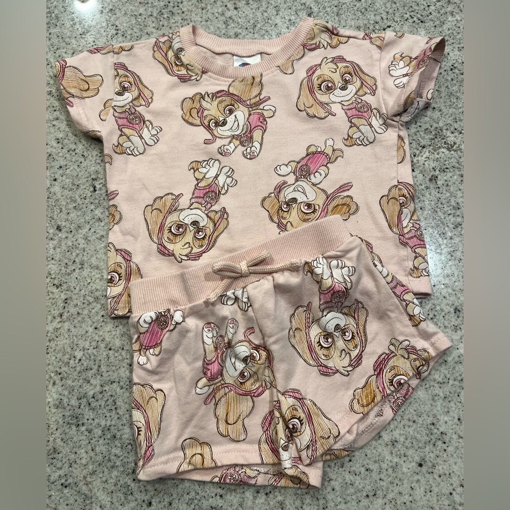 Paw Patrol Pink Skye Outfit 18 Months